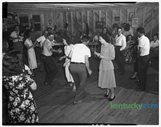 Clark County square dancers vied for the right to represent their county at a state-wide competition in 1948.  The Kentucky Press Association sponsored a day at Joyland Amusement Park in Lexington for the benefit of crippled children in August, 1948. 