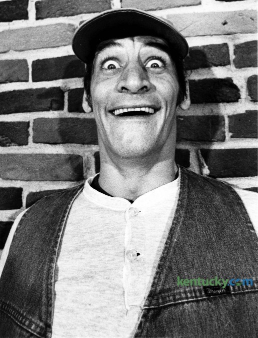Actor and comedian Jim Varney, February 1984. Varney made "Know what I mean?" (said, essentially, as one word) part of our pop culture chatter as the fast-talking bumpkin Ernest P. Worrell. Before those days, the Lexington native was a regular on Bluegrass stages such as Studio Players and the Pioneer Playhouse. With his 'Hey Vern' character Ernest P. Worrell, he was featured in an extensive series of regional ads in the 1980s that eventually made Ernest a national presence, and served to provide financial stability for Varney after years of working to get by in gigs from standup comedy to stage to TV character acting. A heavy smoker, Varney died at 50 Feb. 10, 2000 after being diagnosed with lung cancer, but not before he took his homegrown persona on the big screen including Ernest Goes to Jail (1990), Ernest Scared Stupid (1991) and into roles such as Jed Clampett in the Beverly Hillbillies movie (1993) and as the voice of the slinky dog in the Toy Story (1995). Photo by Frank Anderson | staff