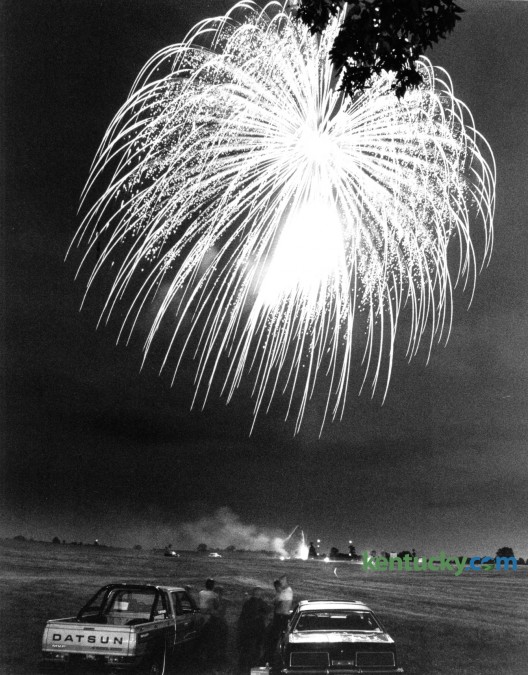 In 1982 Lexington Fourth of July fireworks were held at Masterson Station Park. Photo by E. Martin Jessee | Staff
