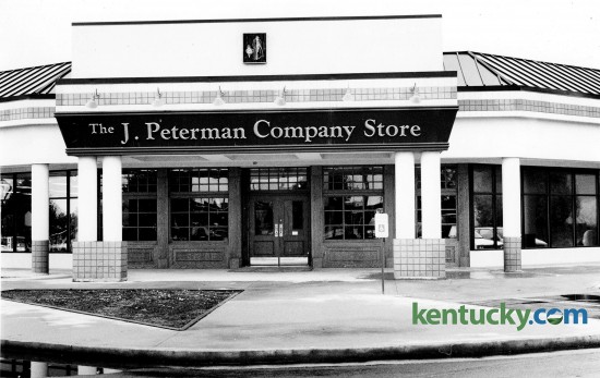 The J. Peterman Company store at 3090 Richmond Road in Lexington, Sept. 15, 1993. The store is now a Pizza Hut location. Photo by Robin Tinay Sallie | staff